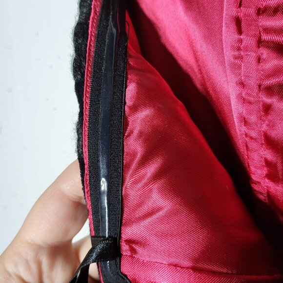 Vineyard Vines Black Carolyn Velvet Strapless Mini Dress 2 NWT Whimsigoth Event - Picture 5 of 13